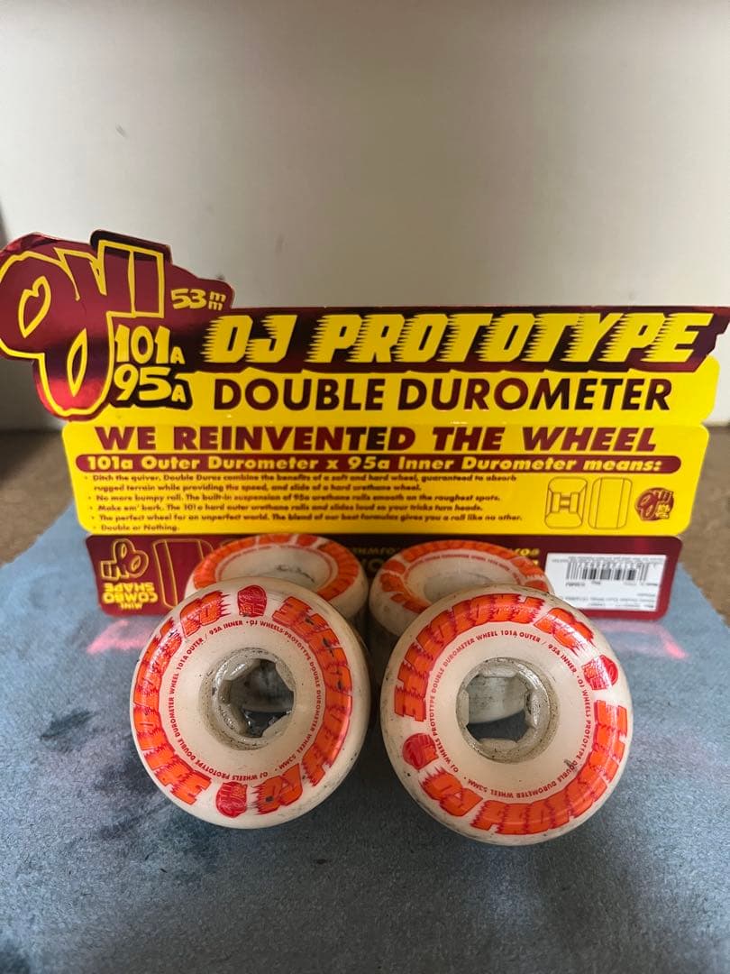 スケートボード OJ WHEELS DOUBLE DURO 53mm
