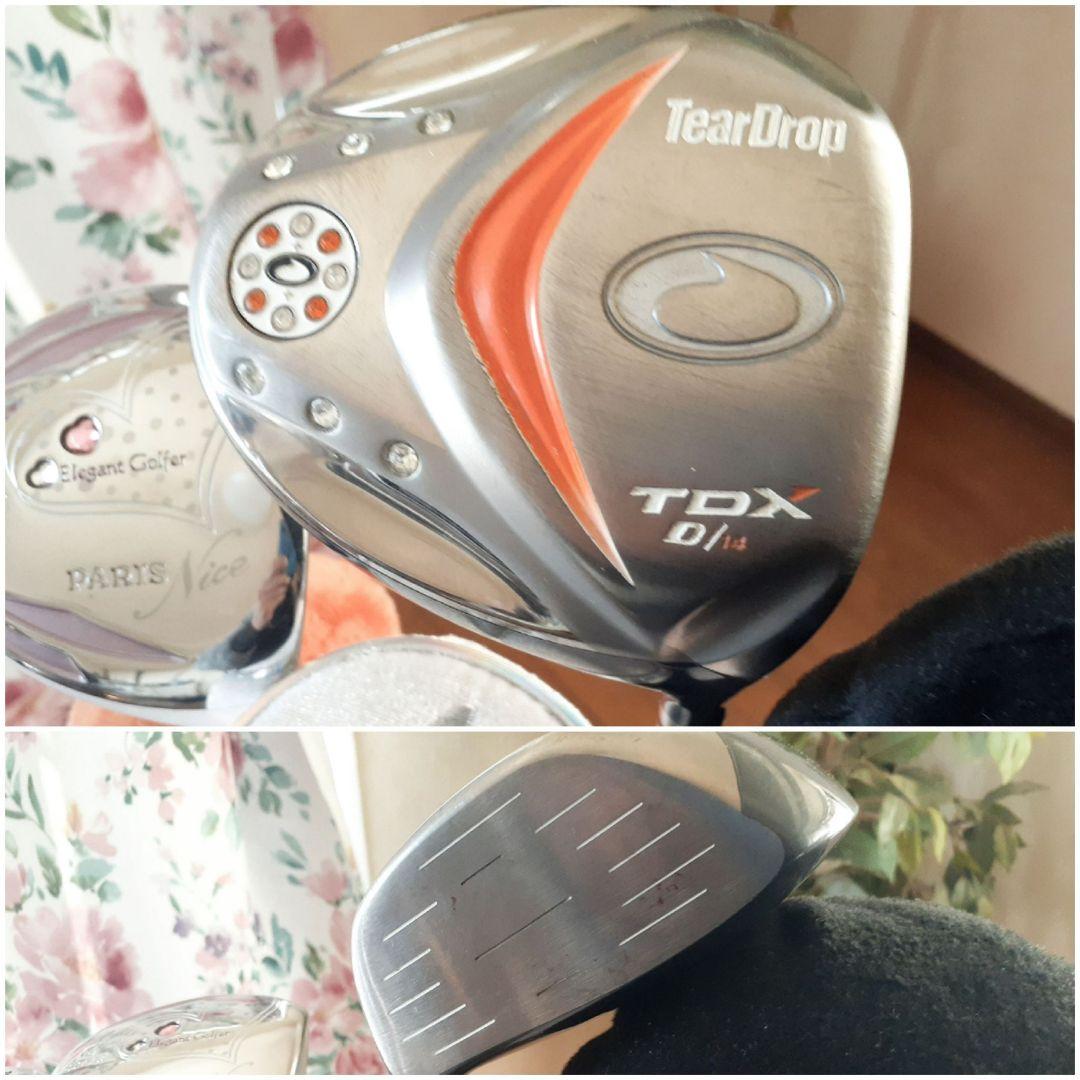 ツアーステージ 【グリップ交換済み】/ TearDrop 他 レディースセット