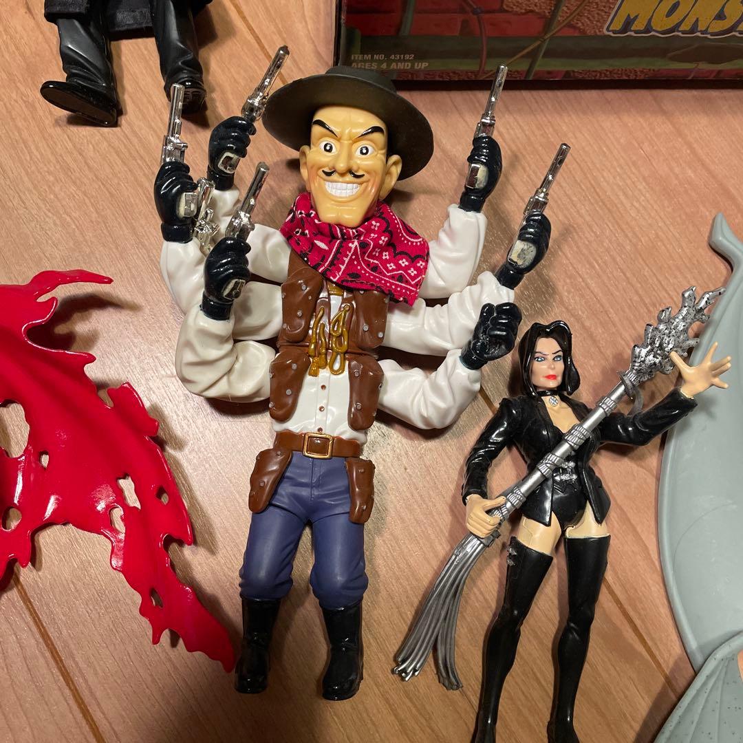 90年代　アメコミ　SUGAR MAN ミュータントモンスター フィギュアセット