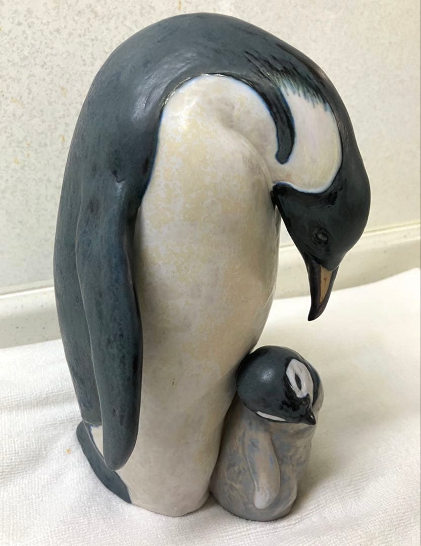 LLADRO ペンギンの愛　親子 “ Penguin love ” ＊廃盤