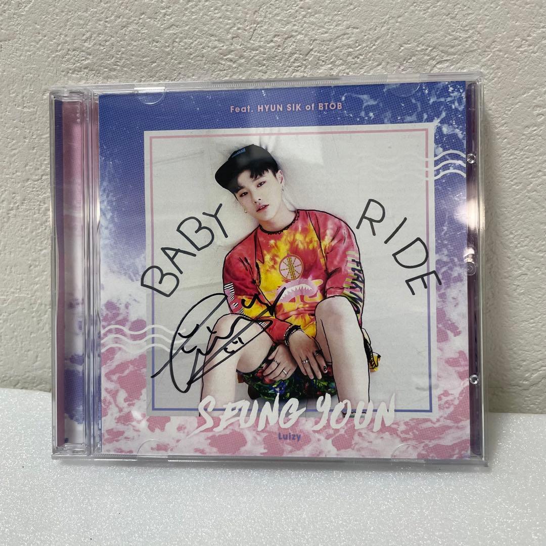 スンヨン サイン入りCD チェキ