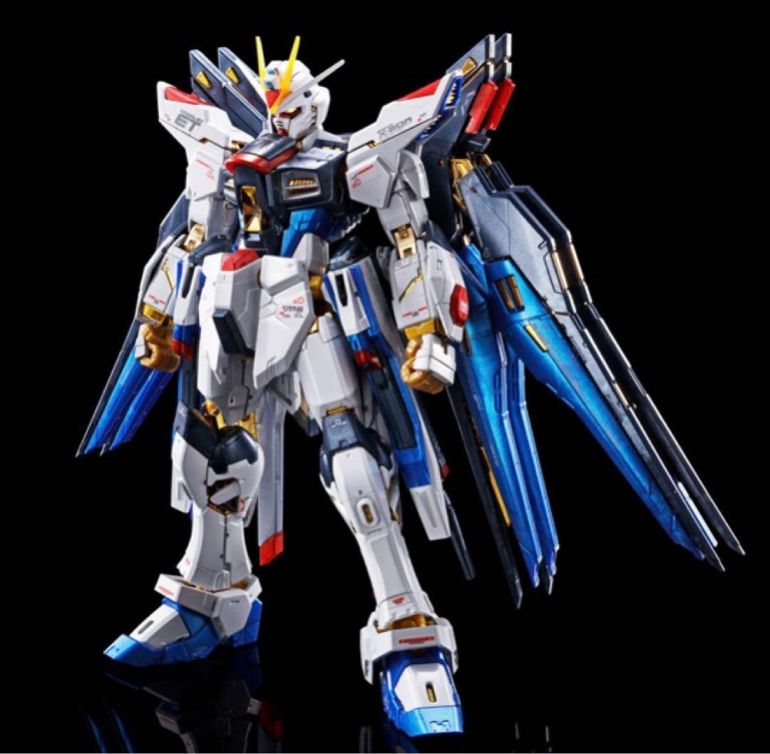 RG ストライクフリーダムガンダム チタニウムフィニッシュ&光の翼