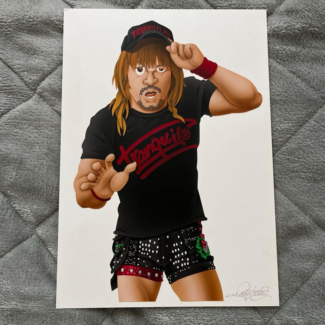 ★お値下げしました★坂井永年直筆サイン入り原画作品『内藤哲也』