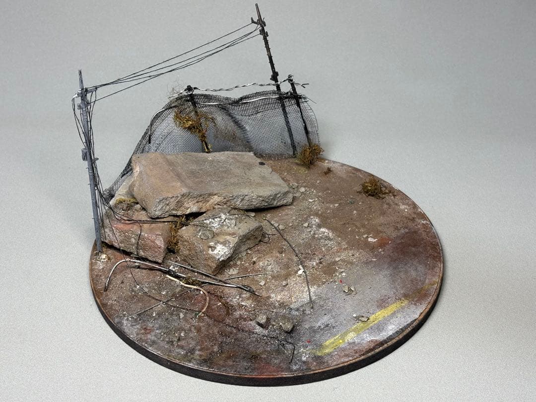 ガンタンク　GUNTANK HG 1/144 RX-75 ジオラマ　全塗装完成品