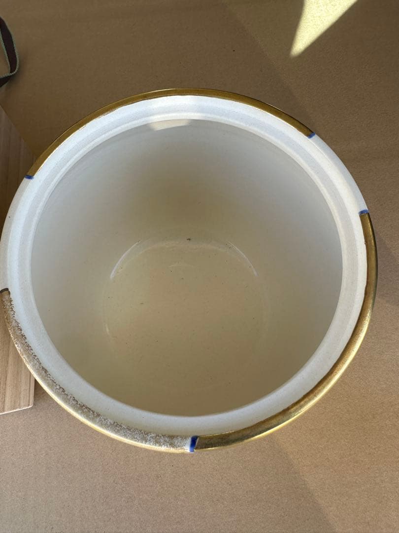 加藤幸冶作　打出小槌　水指