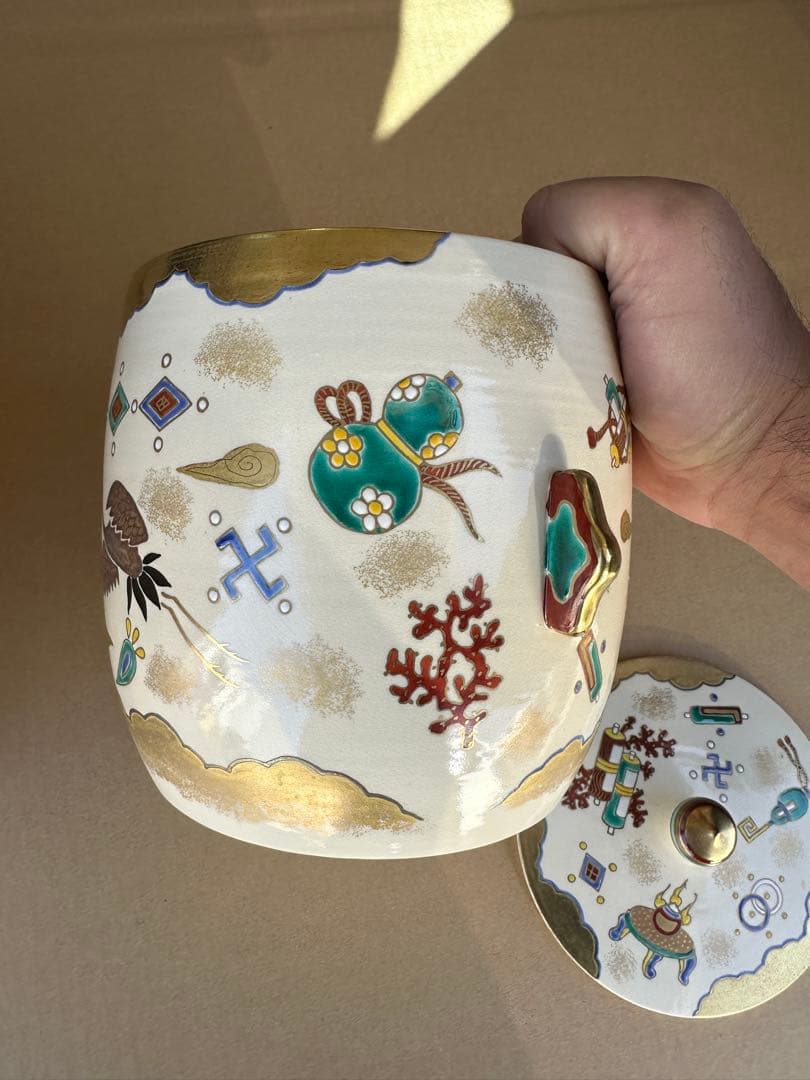 加藤幸冶作　打出小槌　水指