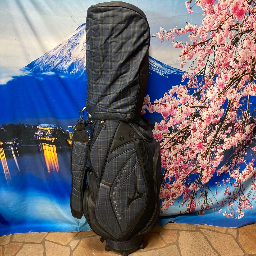 寶BU-1094 MIZUNO キャディバッグ チェック柄