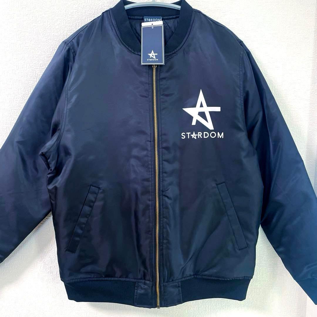 STARDOM スターダム　フライトジャケット　MA-1ジャンパー中綿　ブルゾン