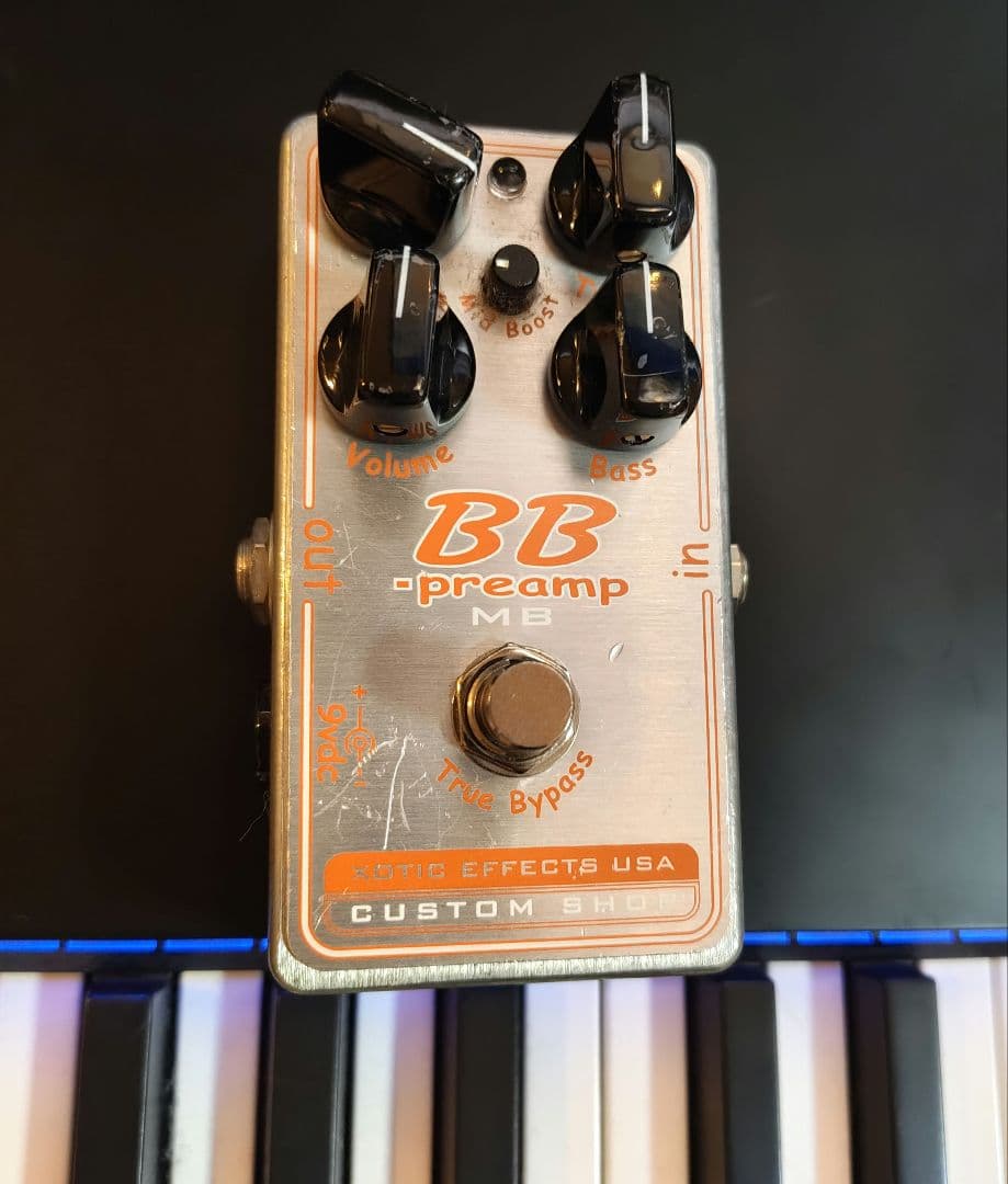 廃版激レア XOTIC BB preamp MB USA CustomShop
