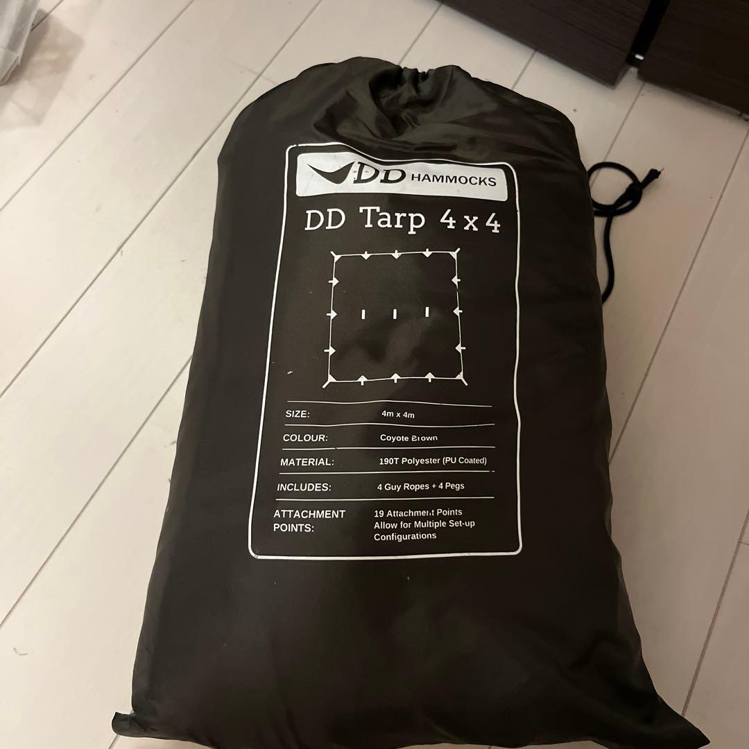 テント・タープ DD Tarp 4x4 Coyote Brown