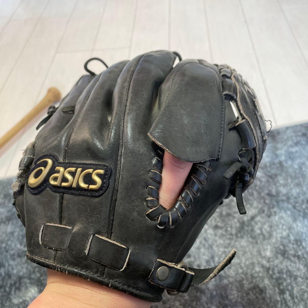 アシックス　硬式　投手用グラブ　カツ