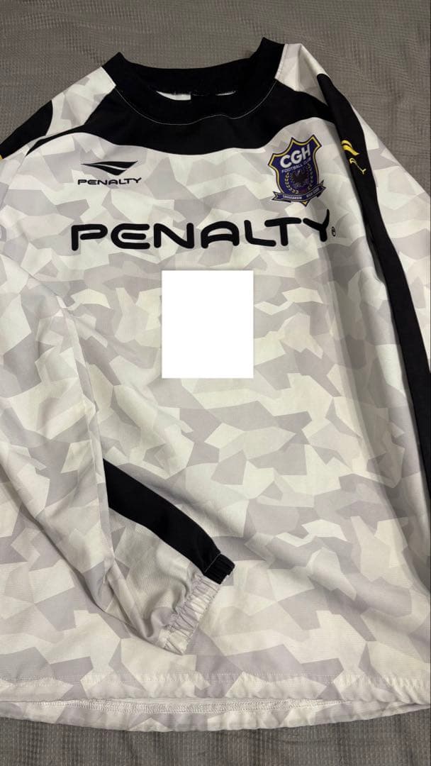 中央学院高校サッカー部 ピステ 白 迷彩