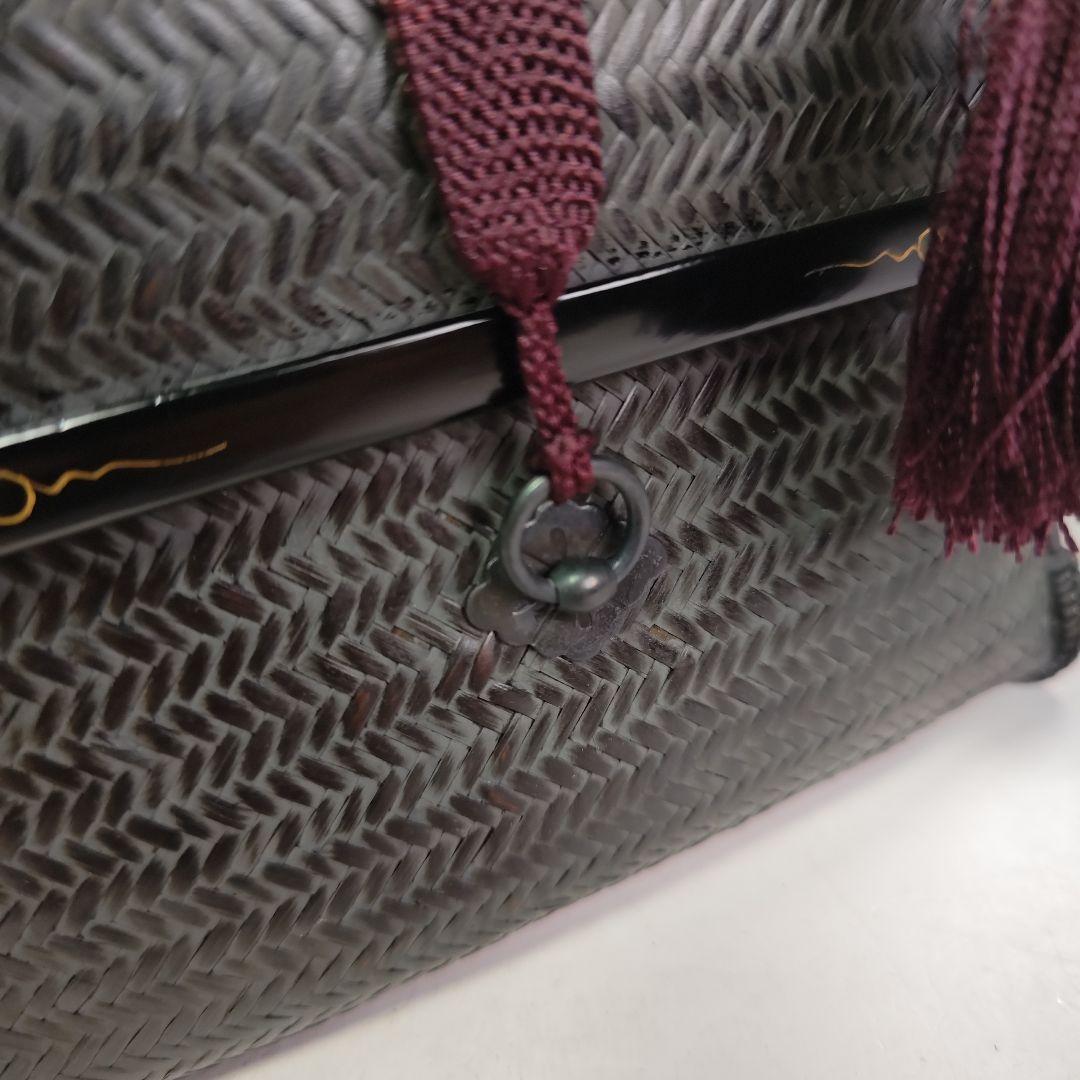 イ953 御所籠『和田青竺作』『御所篭　野点道具　共箱』茶道具