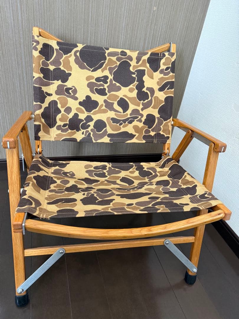 カーミットチェア① 2脚セット　生地張替え済　美品