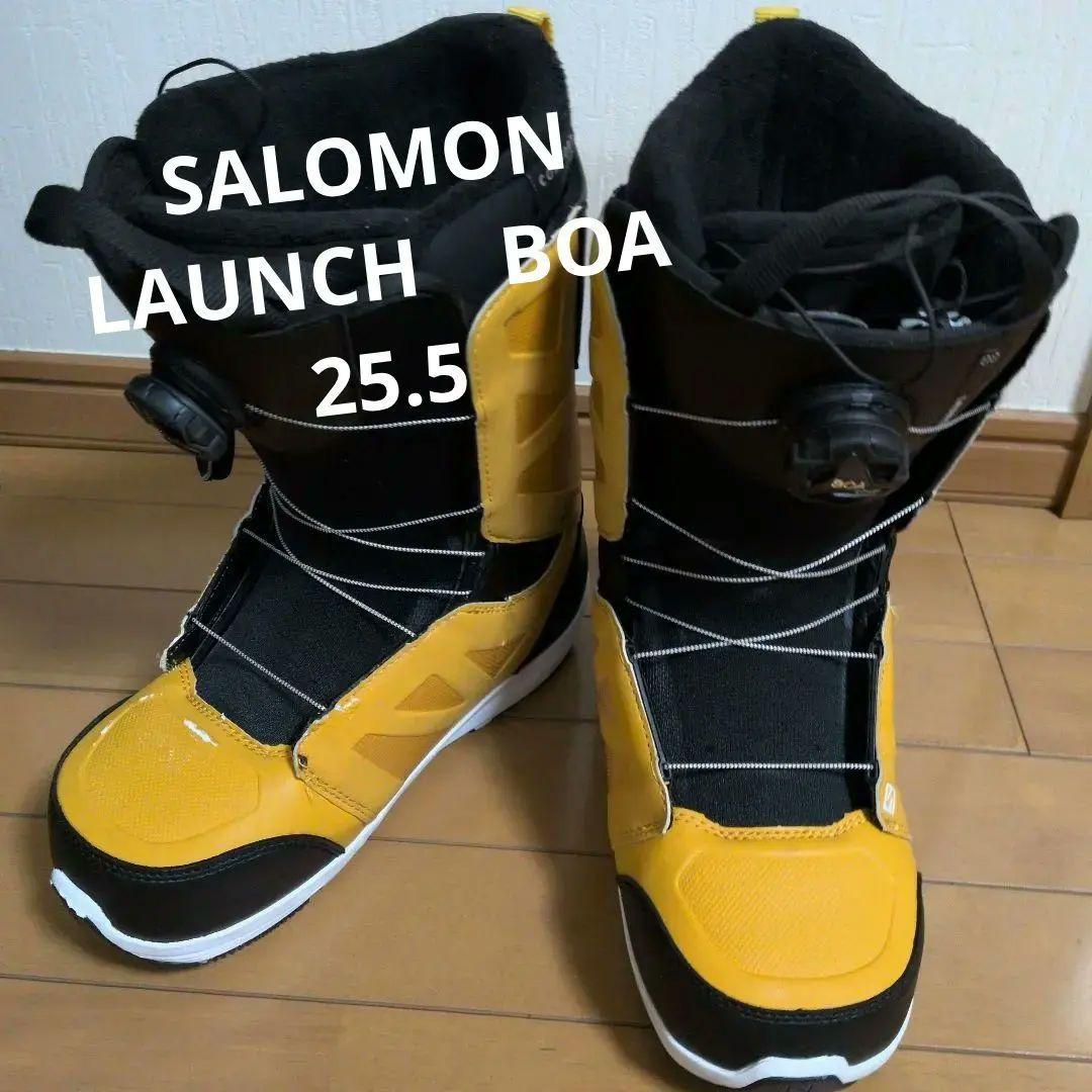【超美品】サロモンSALOMON LAUNCH BOA　ラウンチボア25.5cm
