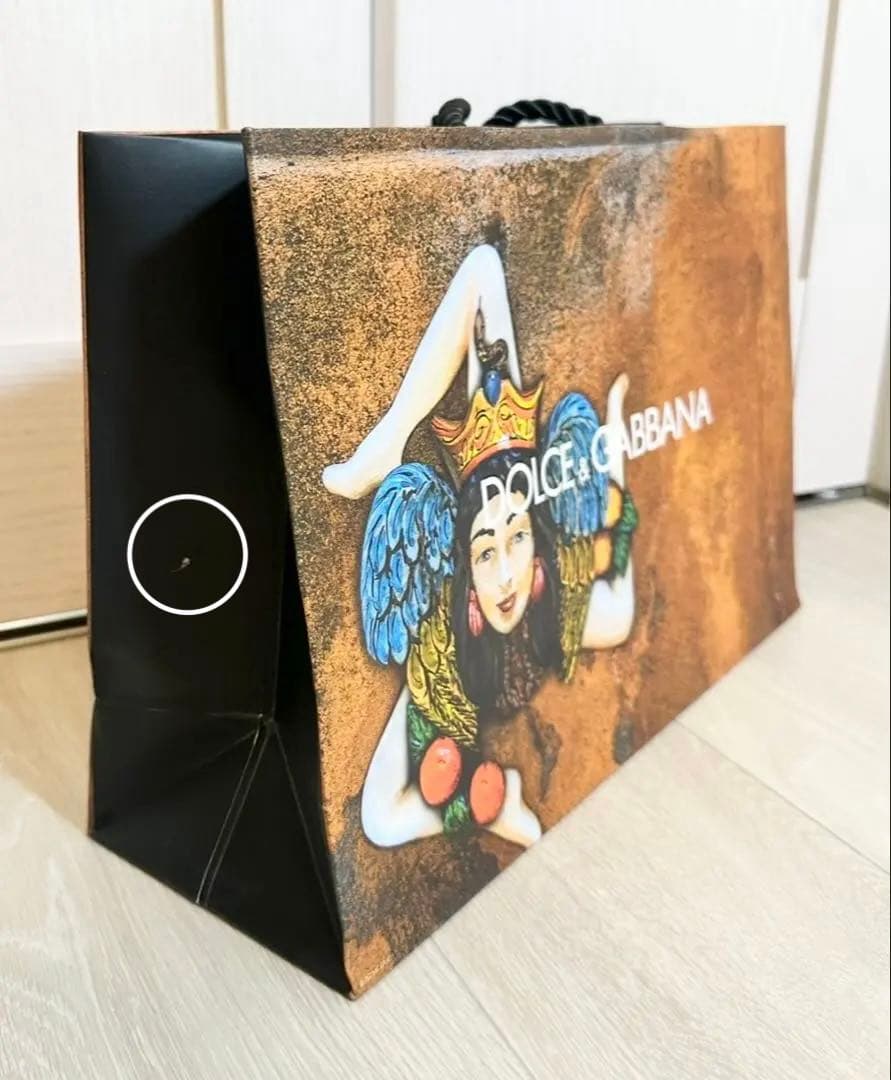 DOLCE&GABBANA ④ 限定 紙袋 35cm✗23cm✗12cm