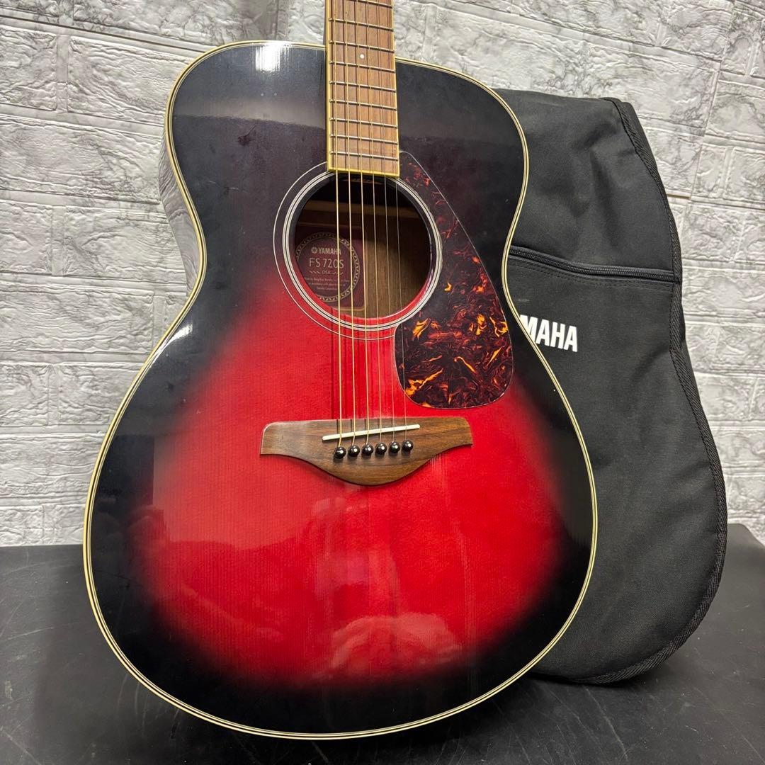 7　YAMAHA　アコースティックギター　FS720S　レッドバースト　送料無料