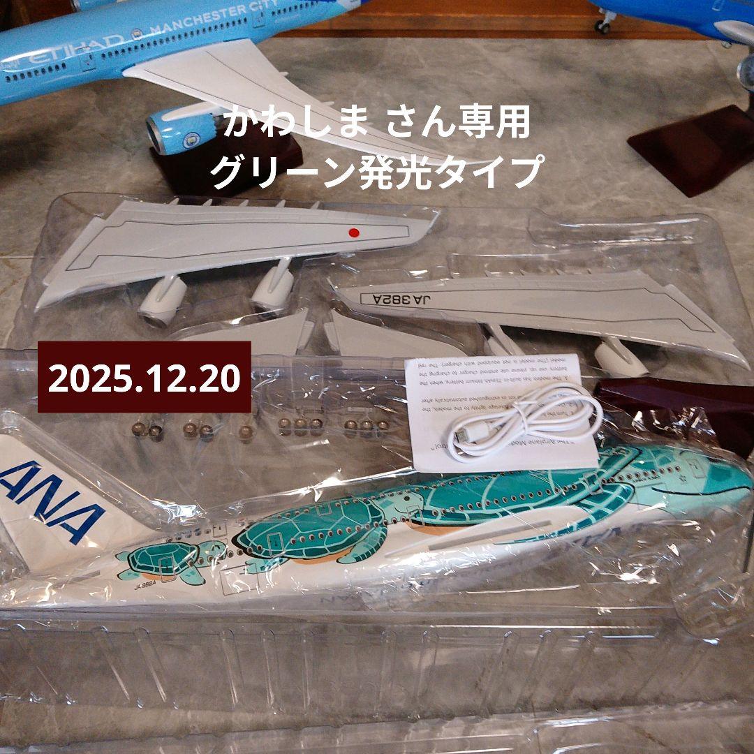 かわしま さん専用出品 フライングホヌ発光グリーン