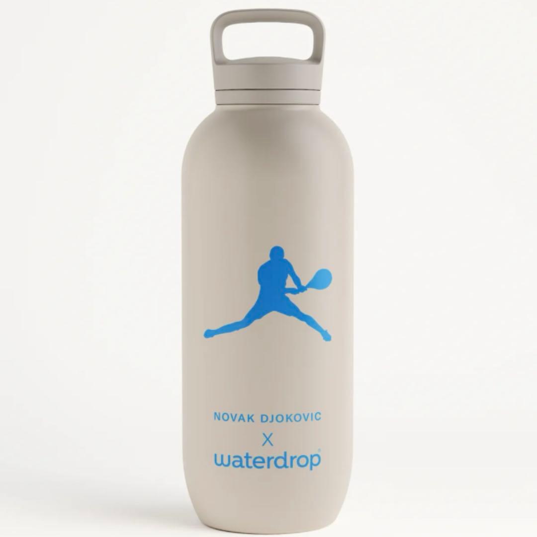 ノバク・ジョコビッチ x waterdrop ステンレスボトル 1.4L