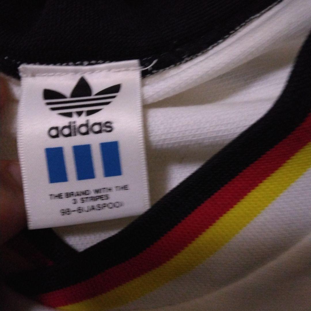 adidas 90年WM大会出場　西ドイツ代表 ホーム用サッカーシャツ