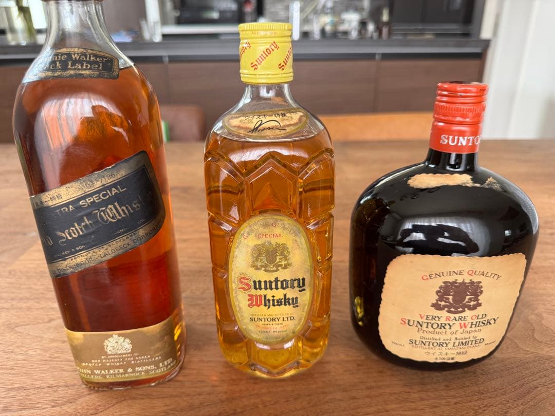 ビンテージウィスキー　未開封3本セット　古酒