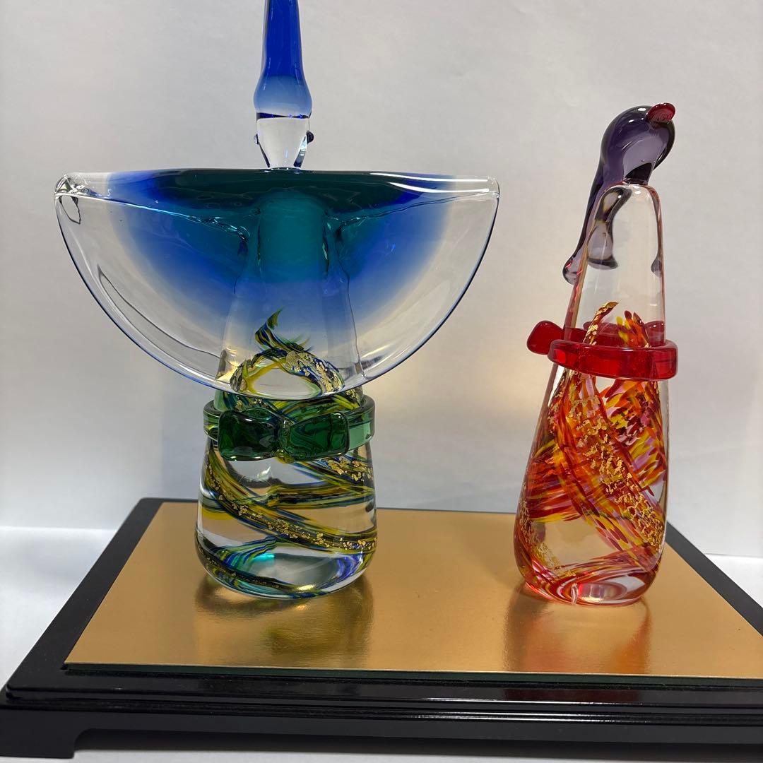 ⭐︎ガラス製　お雛様⭐︎