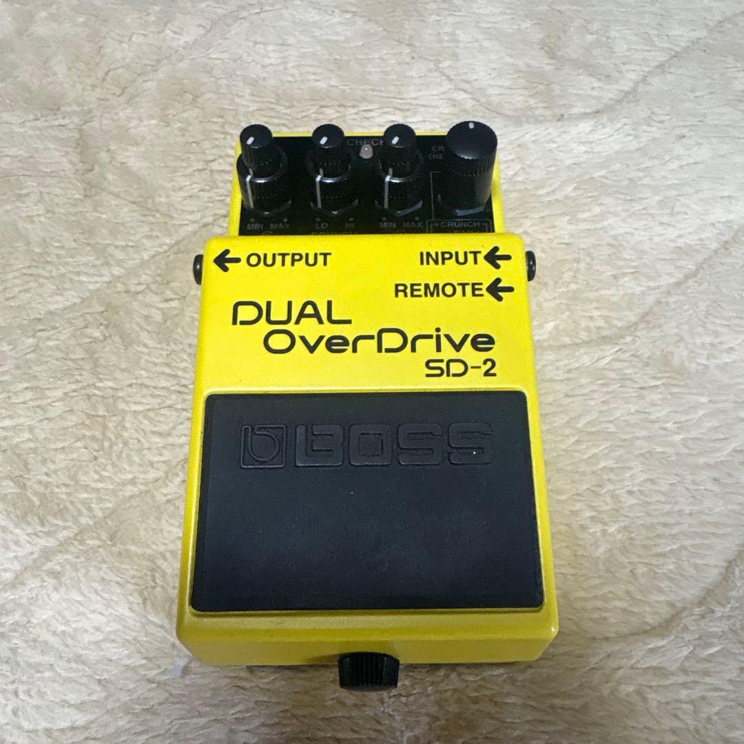 ★超美品・貴重★BOSS DUAL OverDrive SD-2 エフェクター