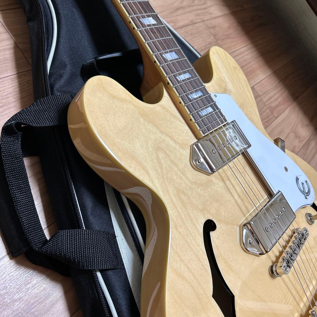 美品 Epiphone Casino Natural カジノ ナチュラル