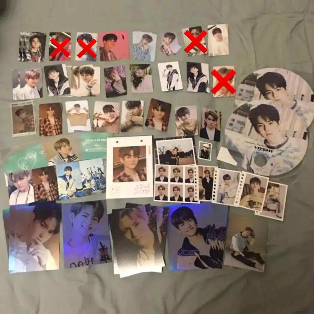 TREASURE ヨシ　トレカ 特典 公式グッズ　セット