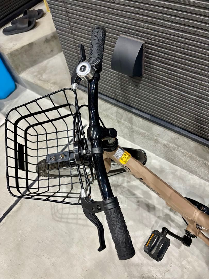 Jeep 子供用自転車 ベージュ 18インチ