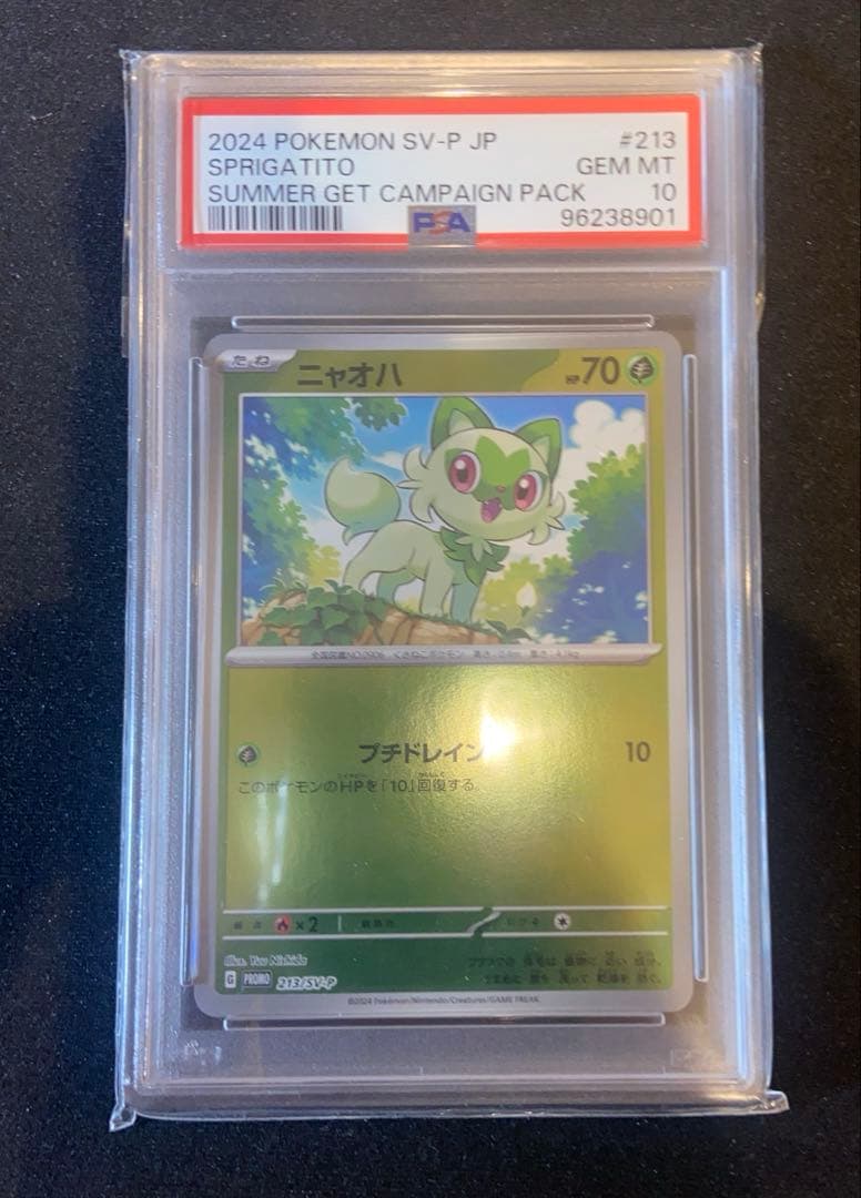 2024 ポケモンカード　ニャオハ #213