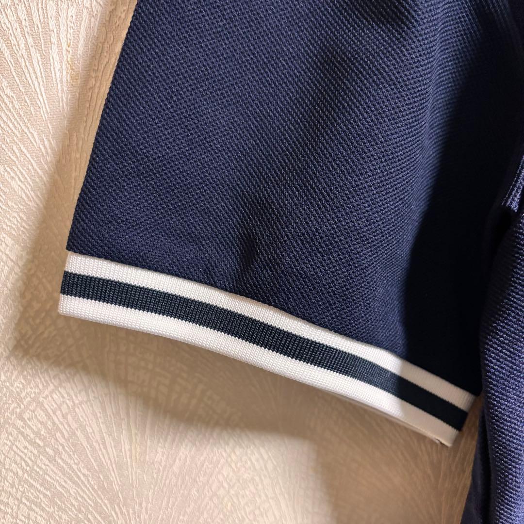 V12 LIB OUT POLO ゴルフウェア ポロシャツ 半袖 ネイビー XL