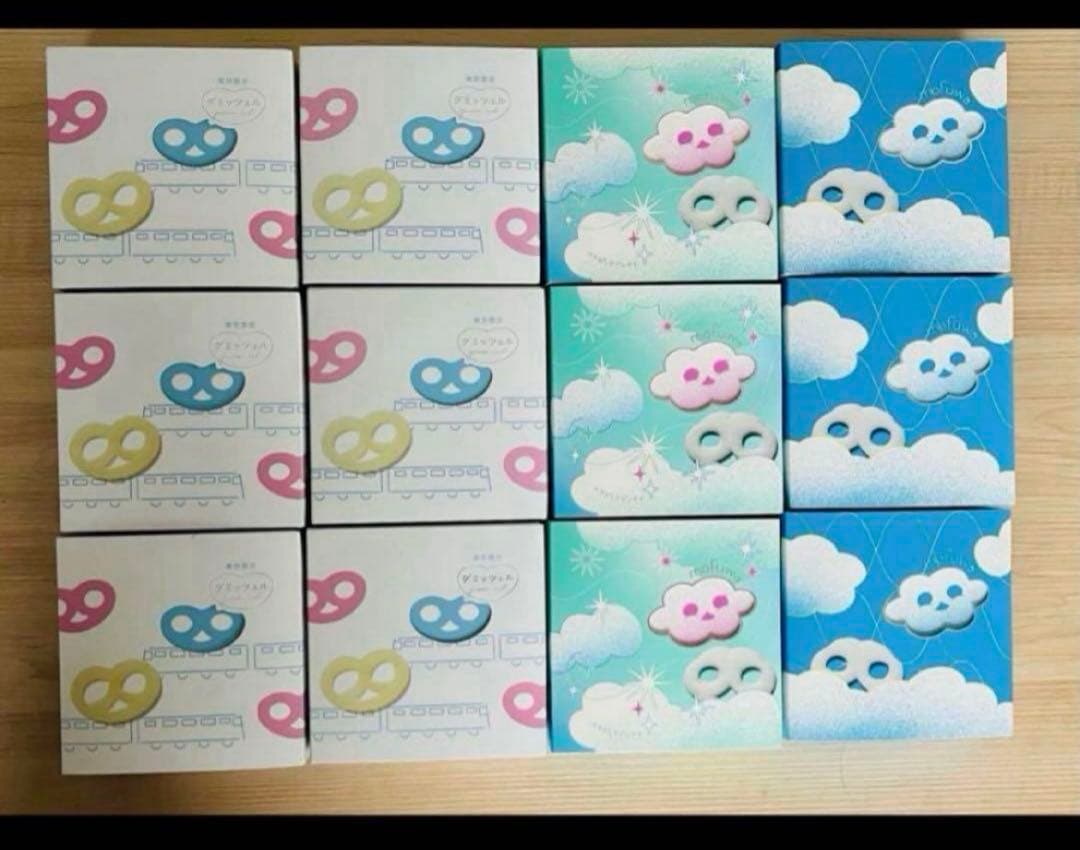 【超お得！】計72枚！12箱ヒトツブカンロ東京駅限定 グミッツェル＆mofuwa