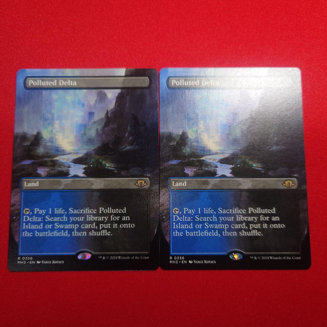 汚染された三角州　ボーダーレス　2枚　英