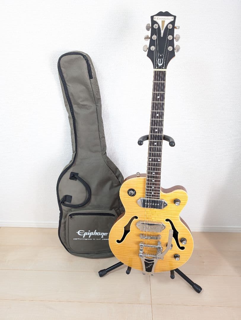 Epiphone Wildkat エピフォン　ワイルドキャット　ビグスビ―付