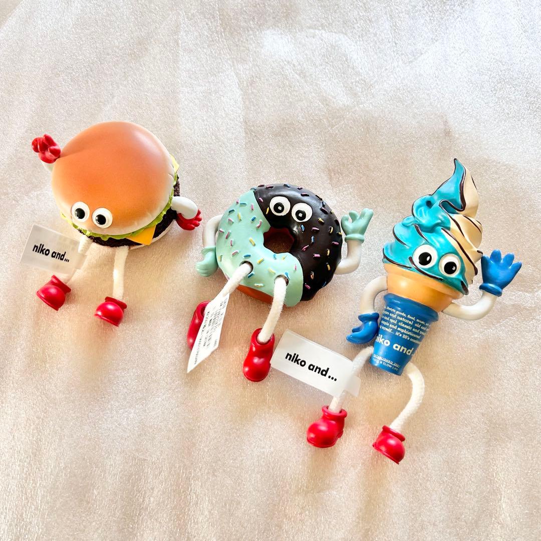 niko and… フレーバーズ　お座りオブジェ　3個セット コンプ