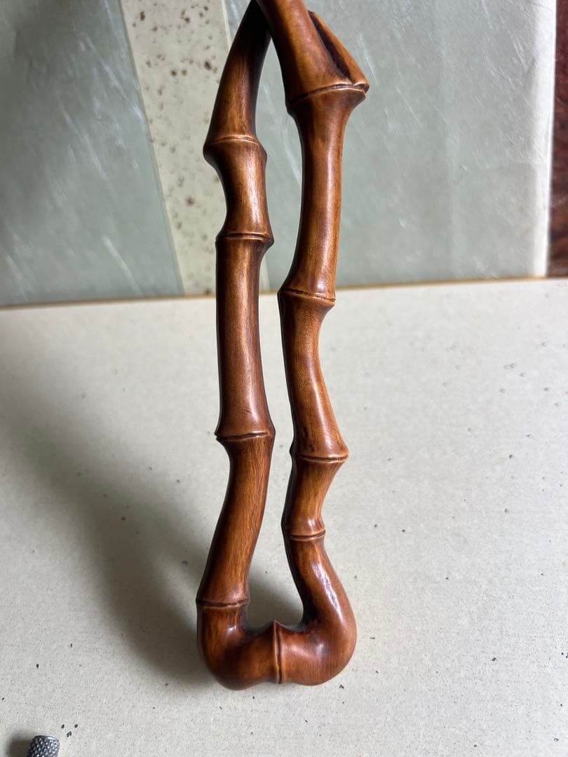 古美術 木如意 彫刻