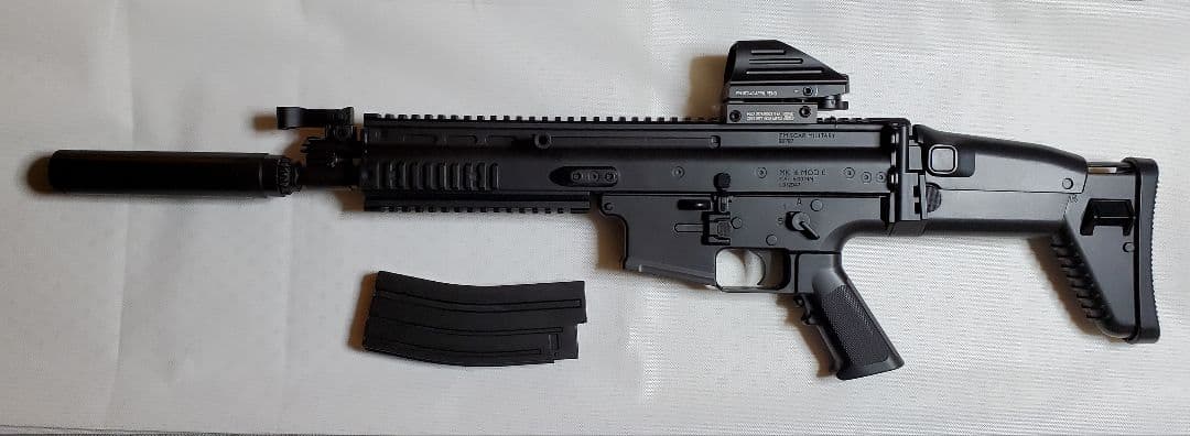 東京マルイ　スカー　電動ガンボーイズ　ネイビーシールズ　ブラック　改修品　10禁