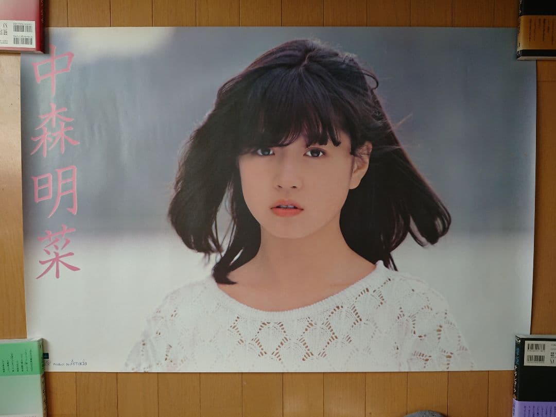 中森明菜ポスター(73) デビュー当時 市販品③