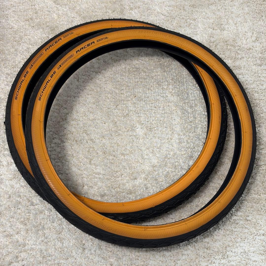 Schwalbe Marathon Racer Brompton用 2本セット