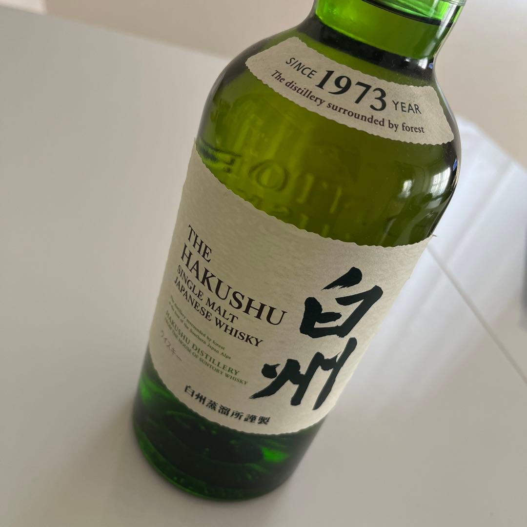 サントリー　白州　シングルモルト　ウィスキー
