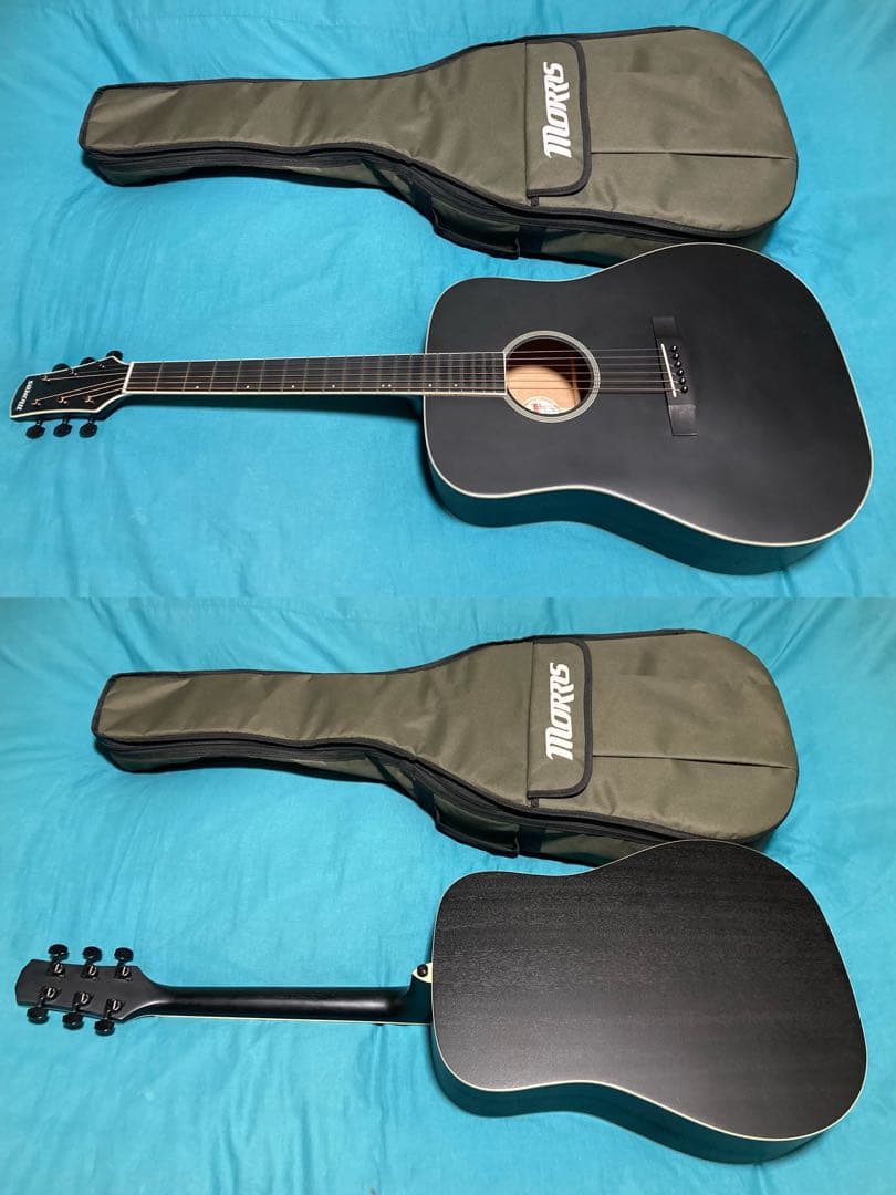 Morris M-021 BLKモーリスアコースティックギター