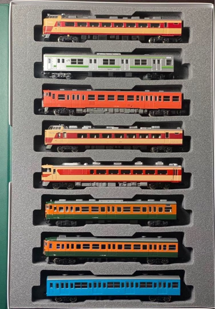Nゲージ 鉄道模型 8両セット ケースあり