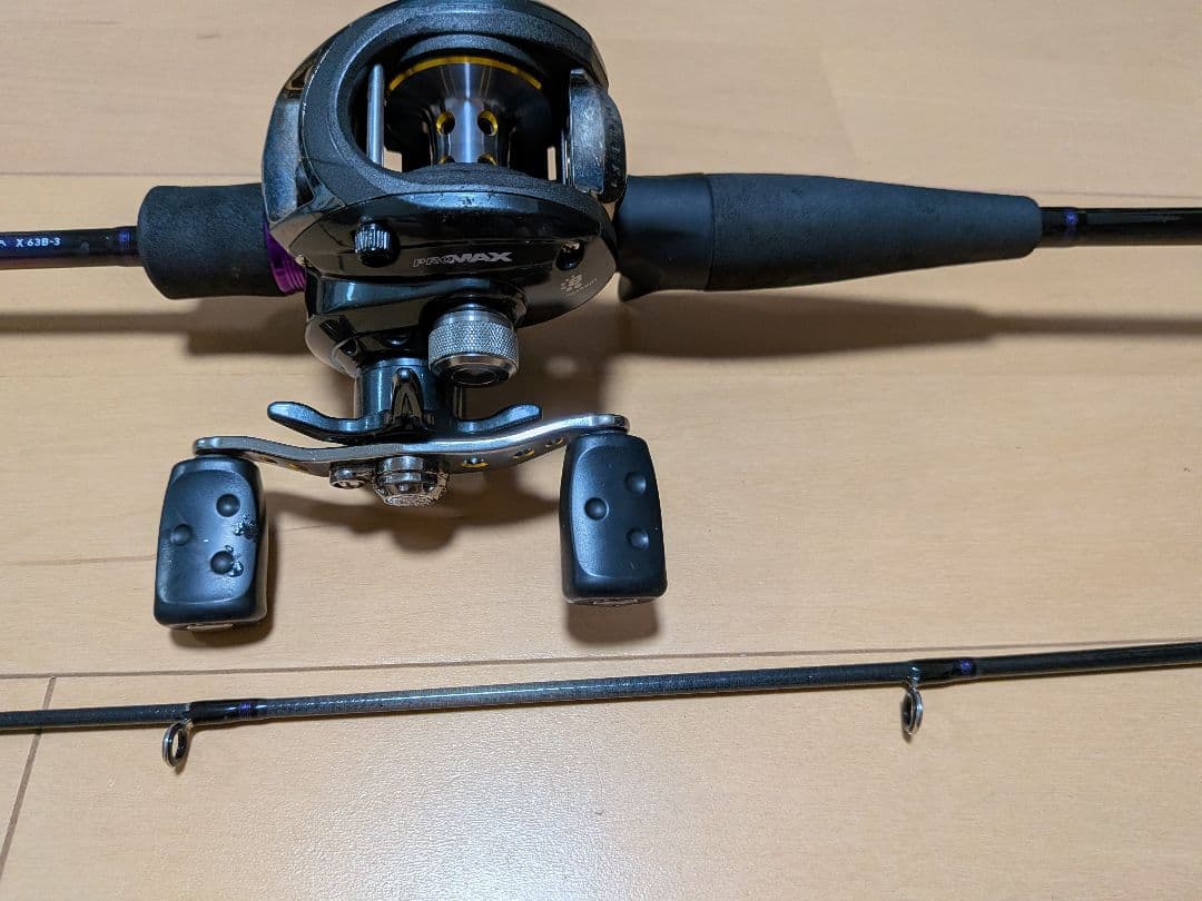 タチウオ　タチウオジギング　ロッド　リール　左巻き　本体　セット