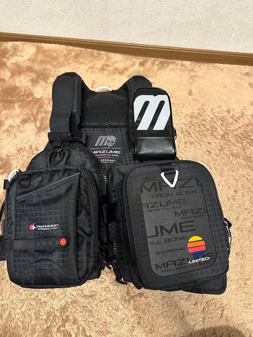 MAZUME ブラックライフジャケット フリーサイズ