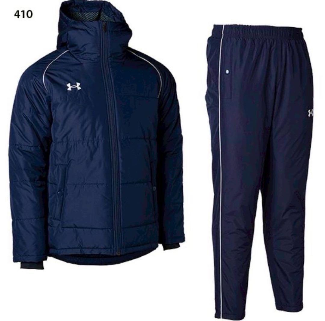 アンダーアーマー　Ｌ　防寒ウェア　上下セットアップ　中綿入り　保温　撥水