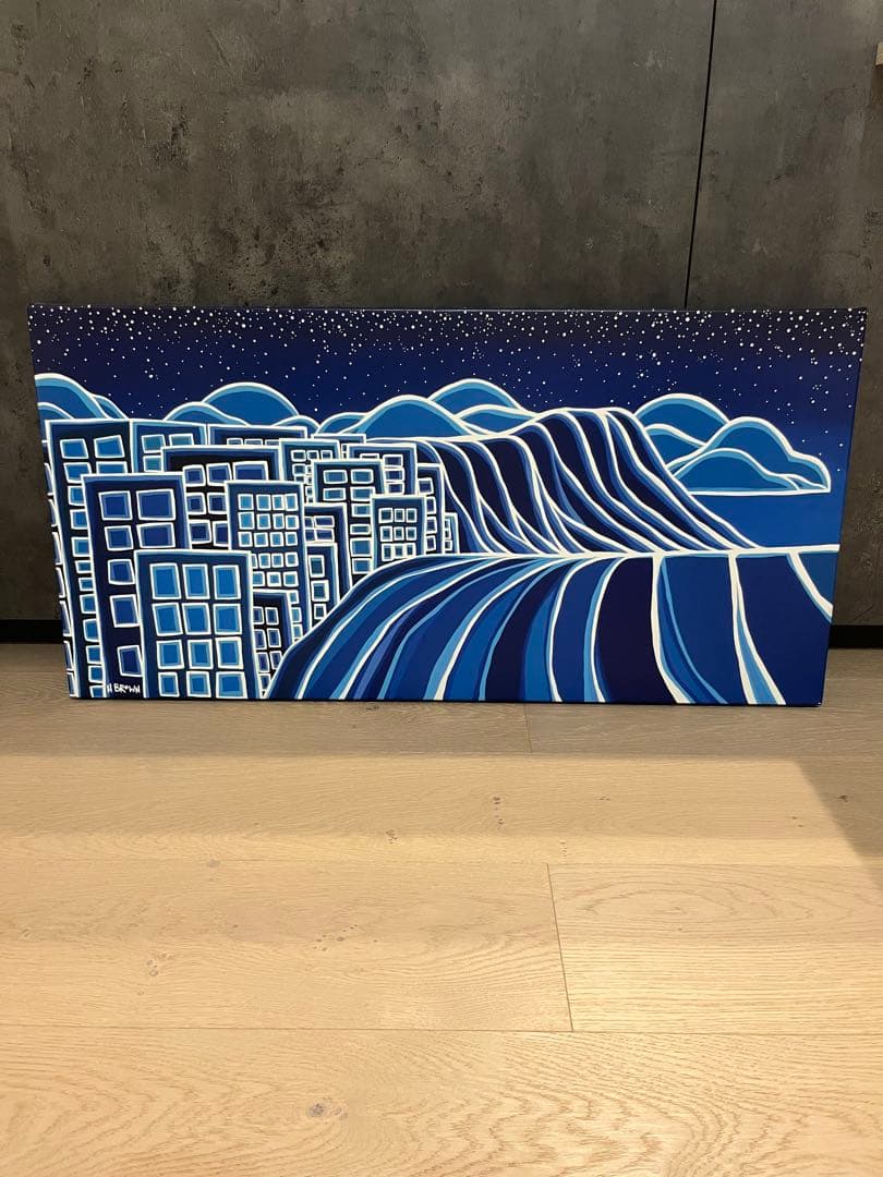 ⭐️SALE⭐️ ヘザーブラウン　絵画