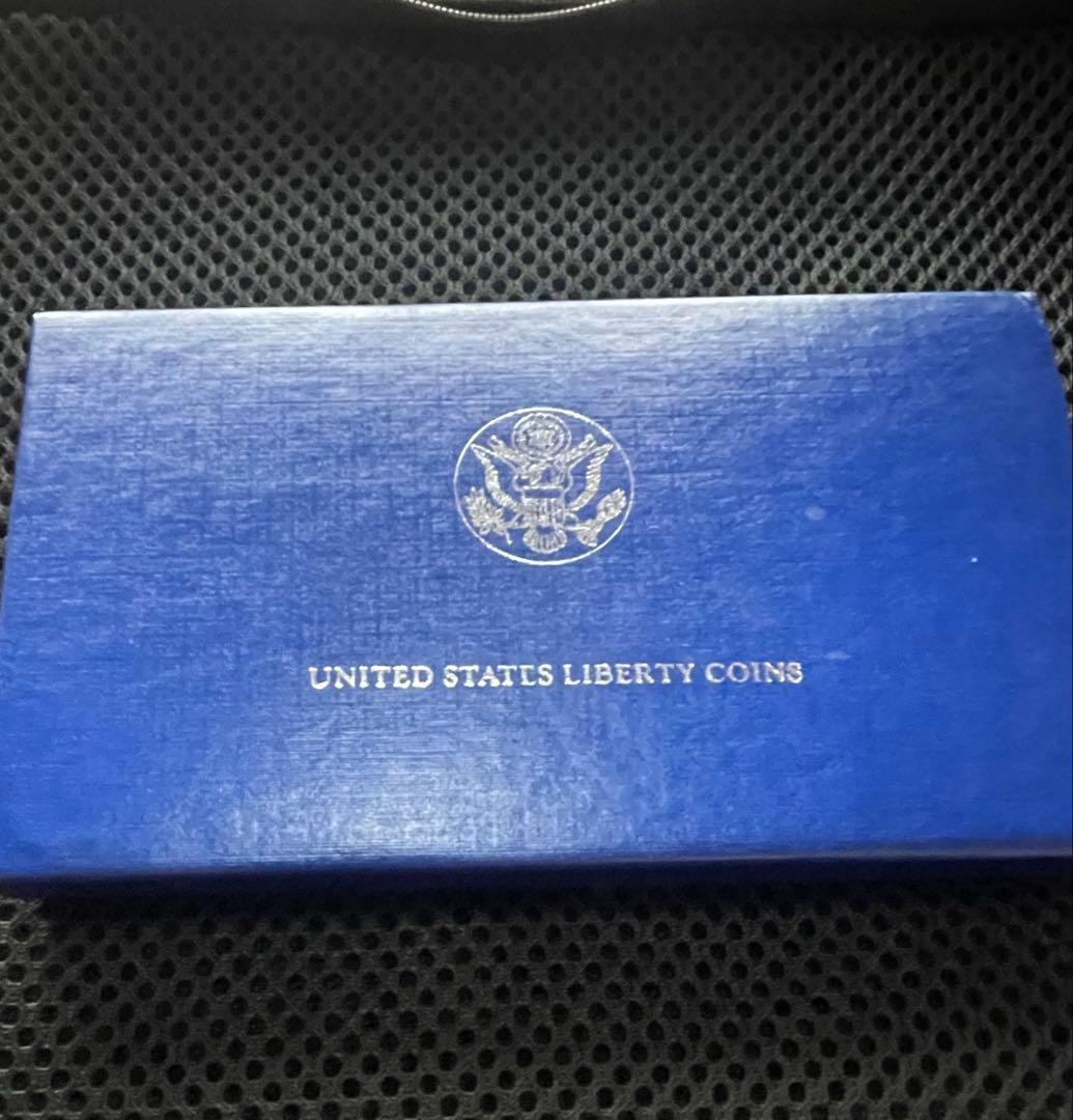 1986年 エリス島 自由の女神 プルーフ記念硬貨セット