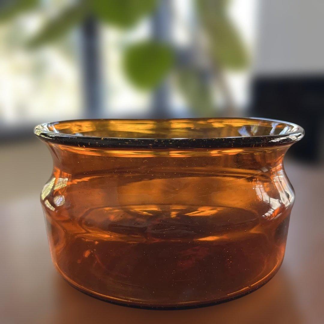 Erik Hoglund エリックホグラン　BODA社　アンバー　ヴィンテージ