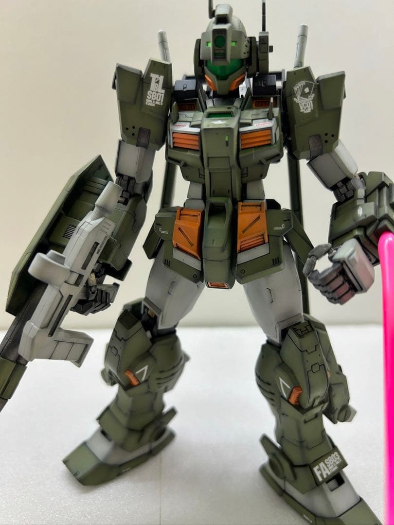 年末セール ガンプラMGストームブリンガーFA 全塗装完成品
